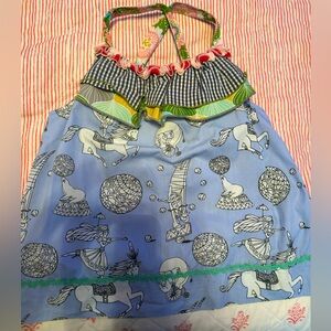 Gentle used.   Worn one time.   Matilda Jane.  Size 6